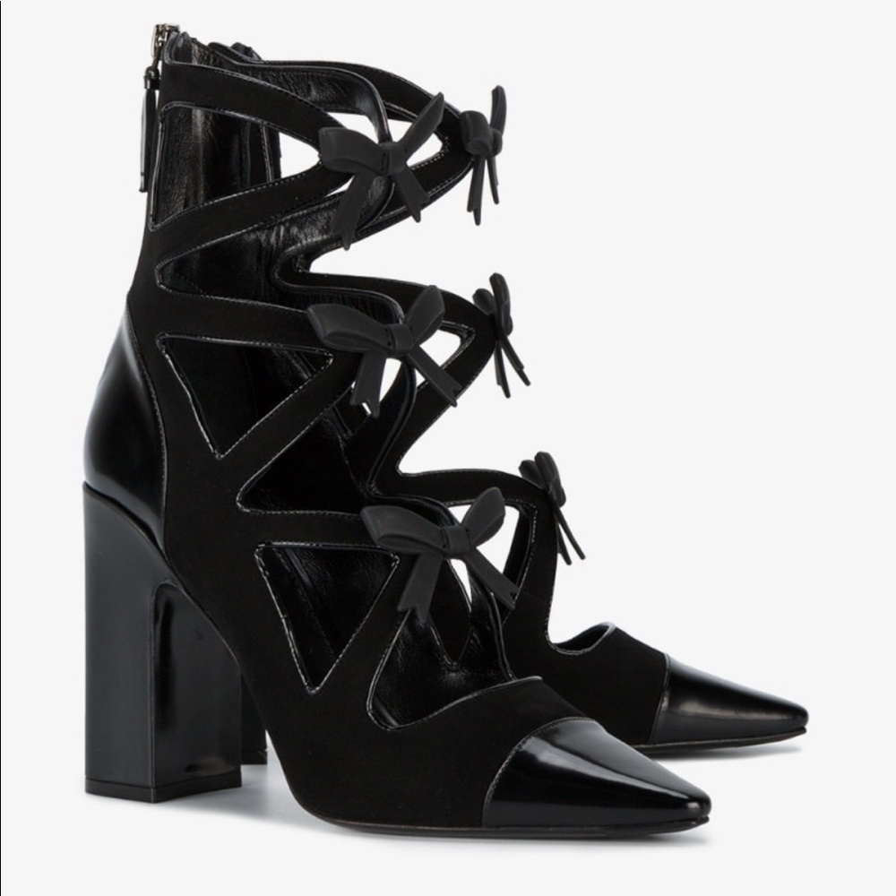 Fabrizio Viti Take a Bow Block Heel Boot